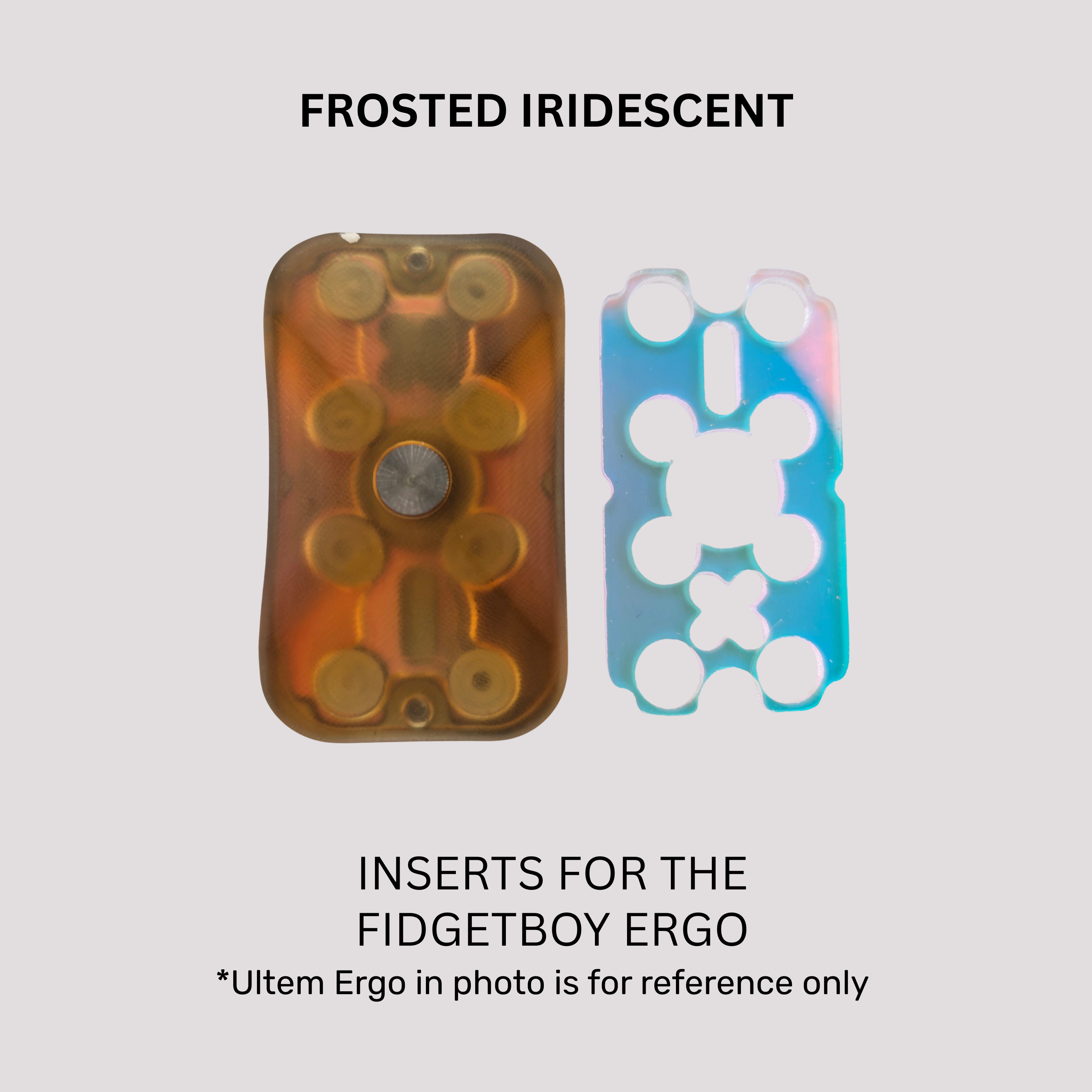 Acrylic Inserts - Ergo by FidgetBoy