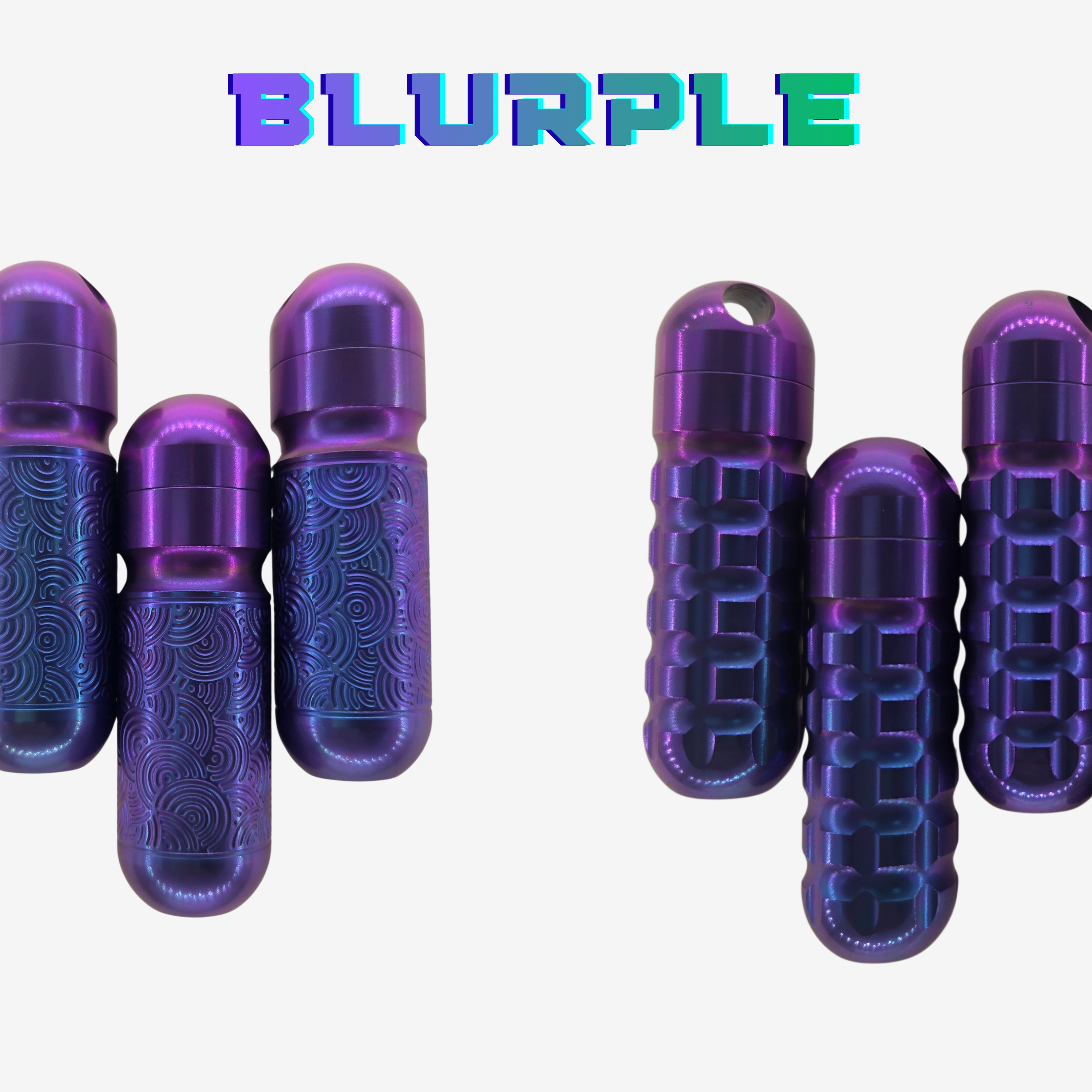 Hex Bit Drivers - Anodized Titanium