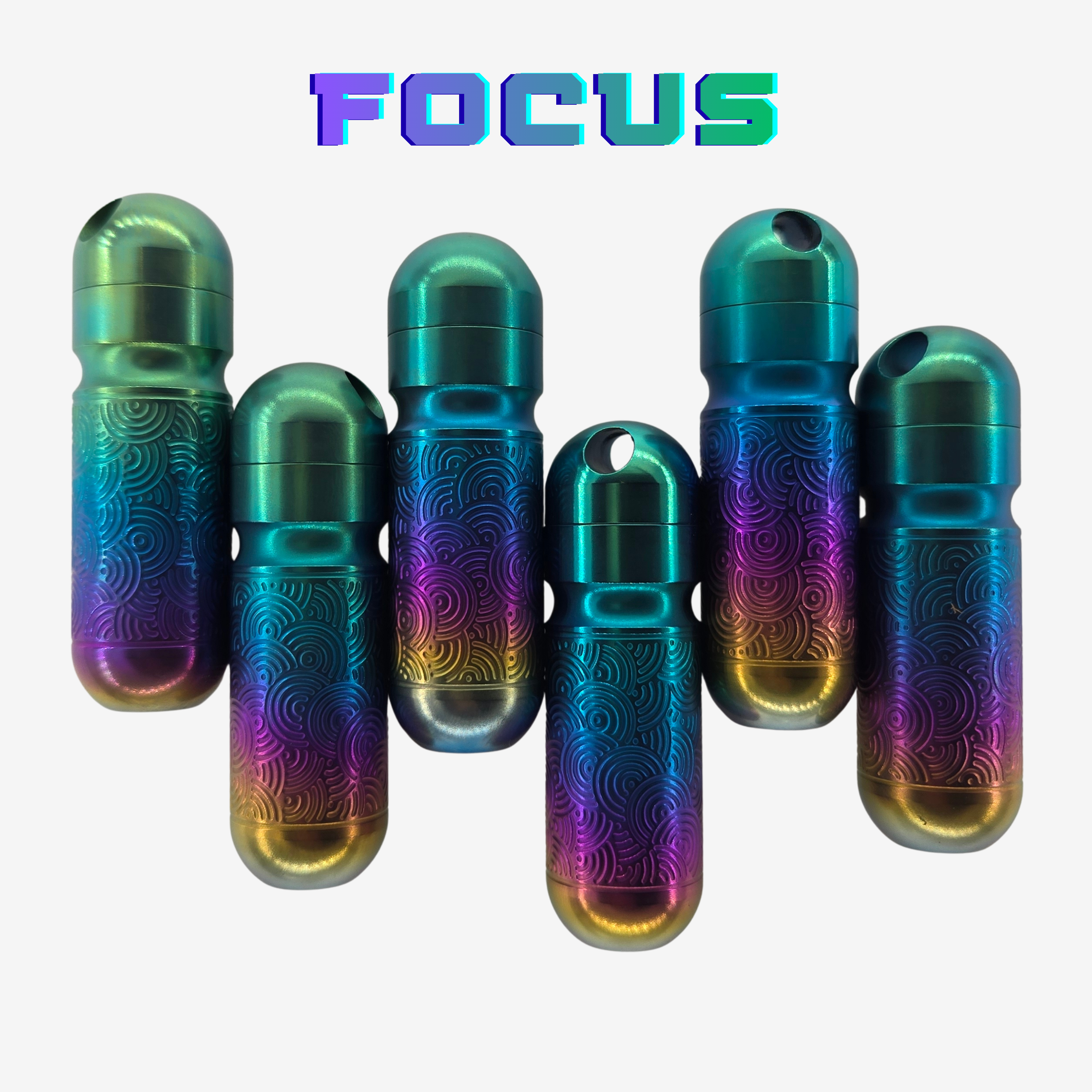 Hex Bit Drivers - Anodized Titanium