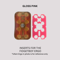 Acrylic Inserts - Ergo by FidgetBoy
