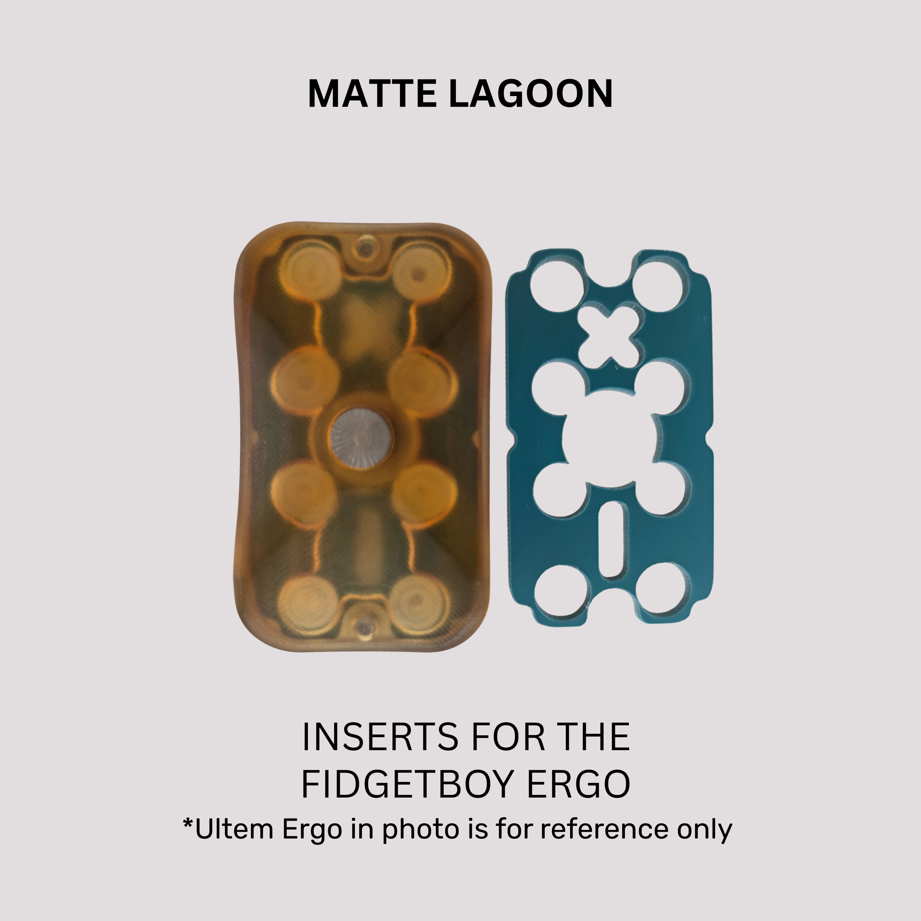 Acrylic Inserts - Ergo by FidgetBoy