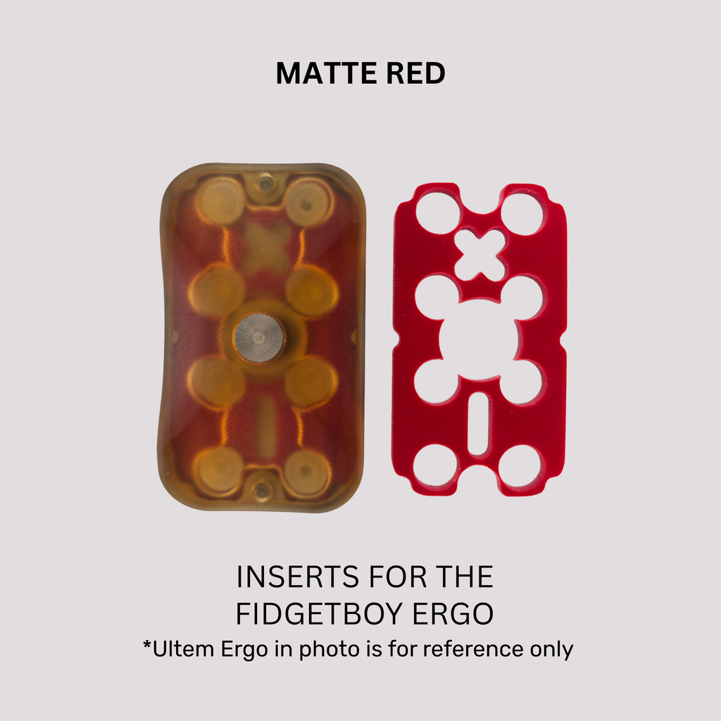Acrylic Inserts - Ergo by FidgetBoy