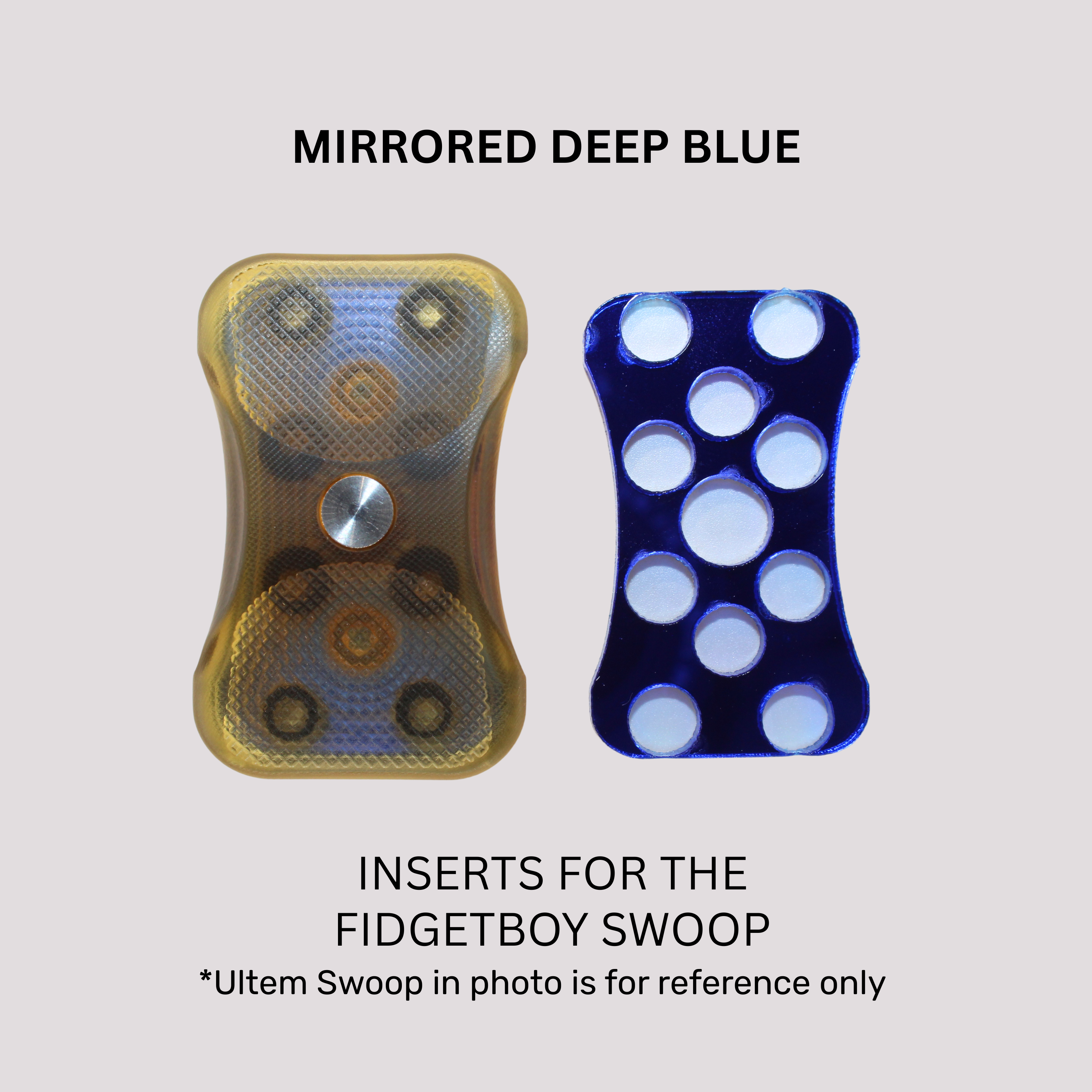 Acrylic Swoop Inserts - FidgetBoy