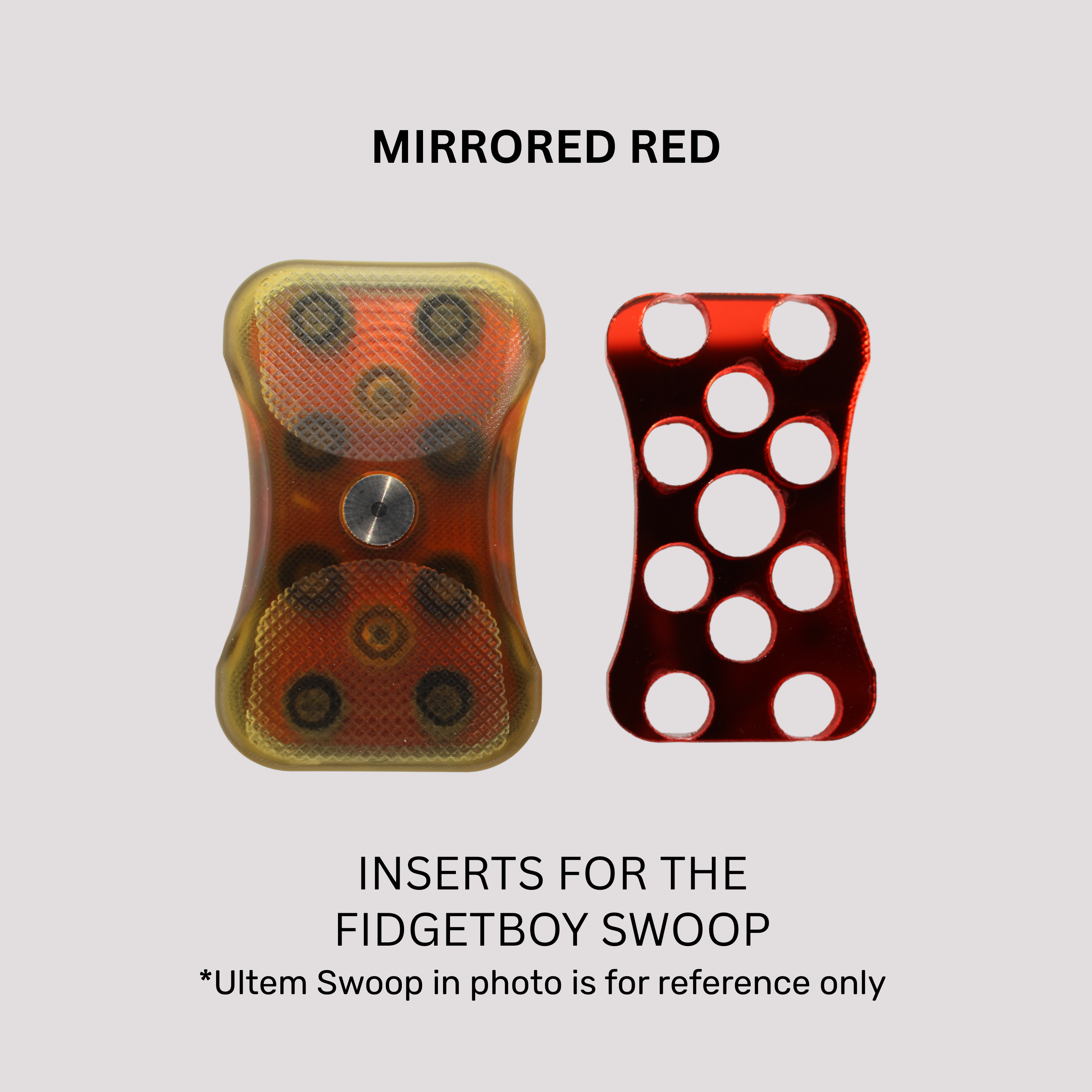 Acrylic Swoop Inserts - FidgetBoy