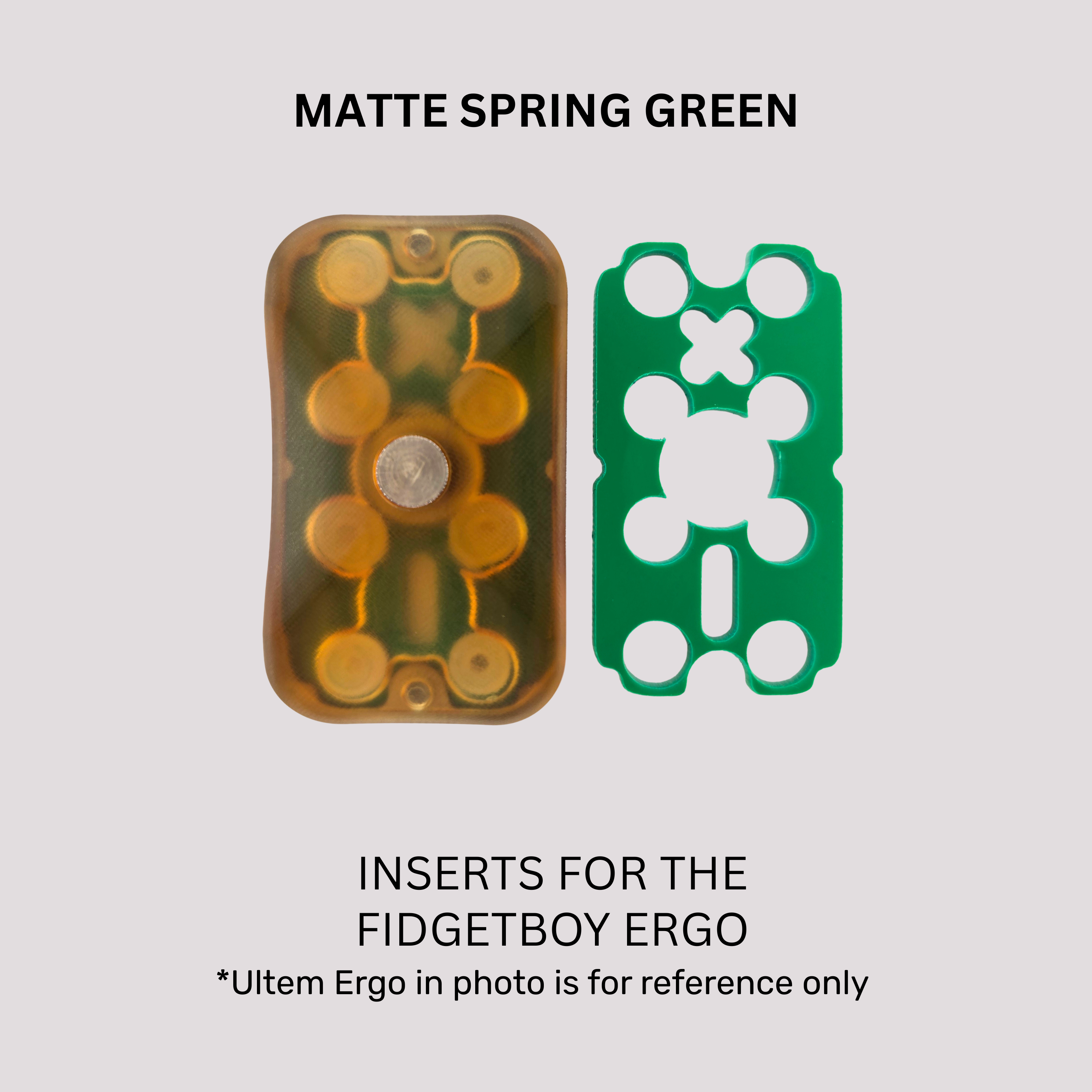 Acrylic Inserts - Ergo by FidgetBoy