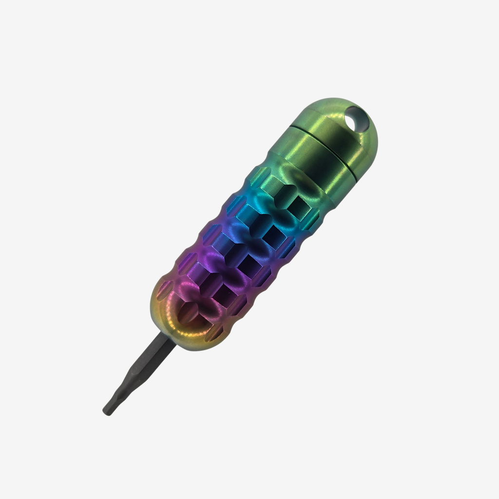 Hex Bit Drivers - Anodized Titanium