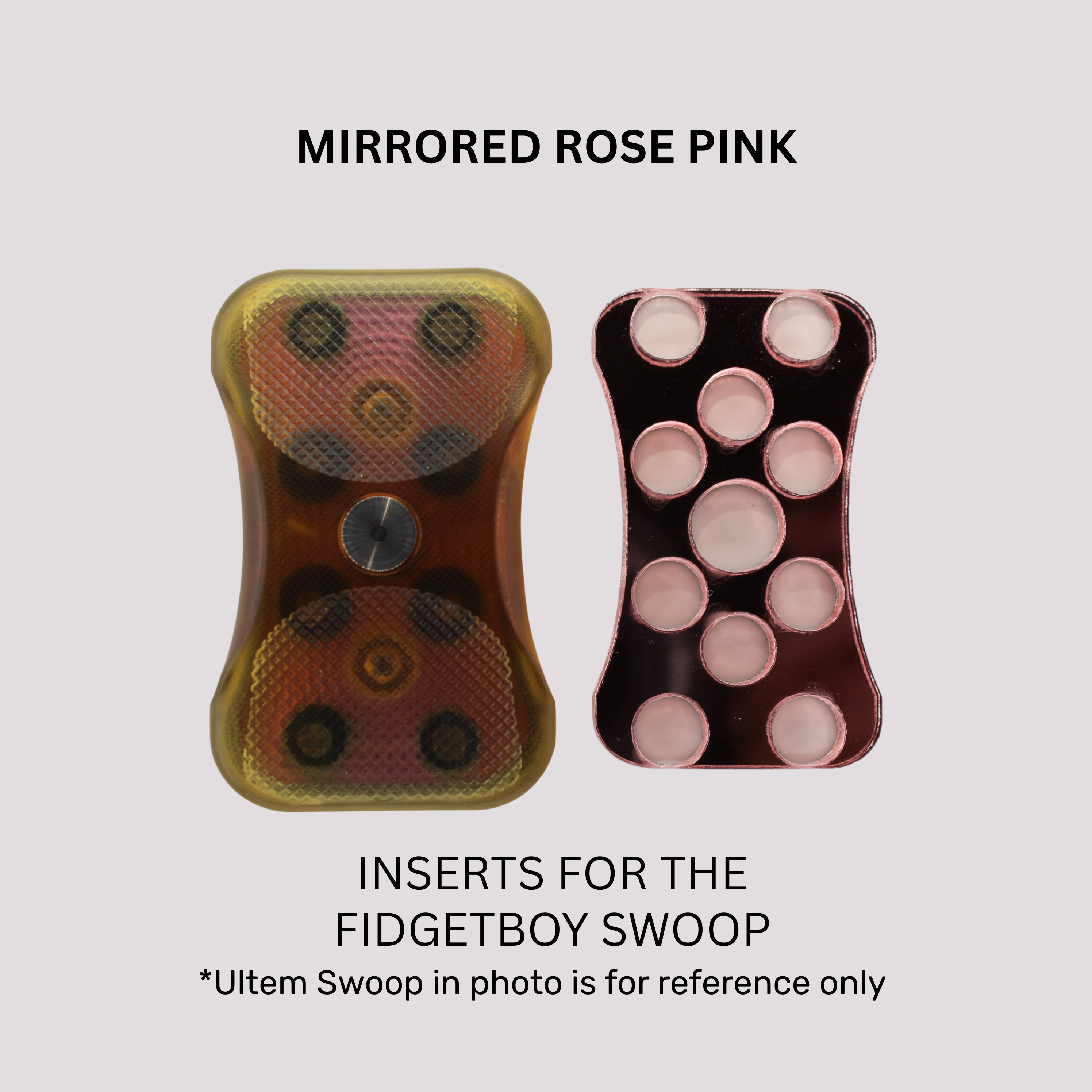 Acrylic Swoop Inserts - FidgetBoy