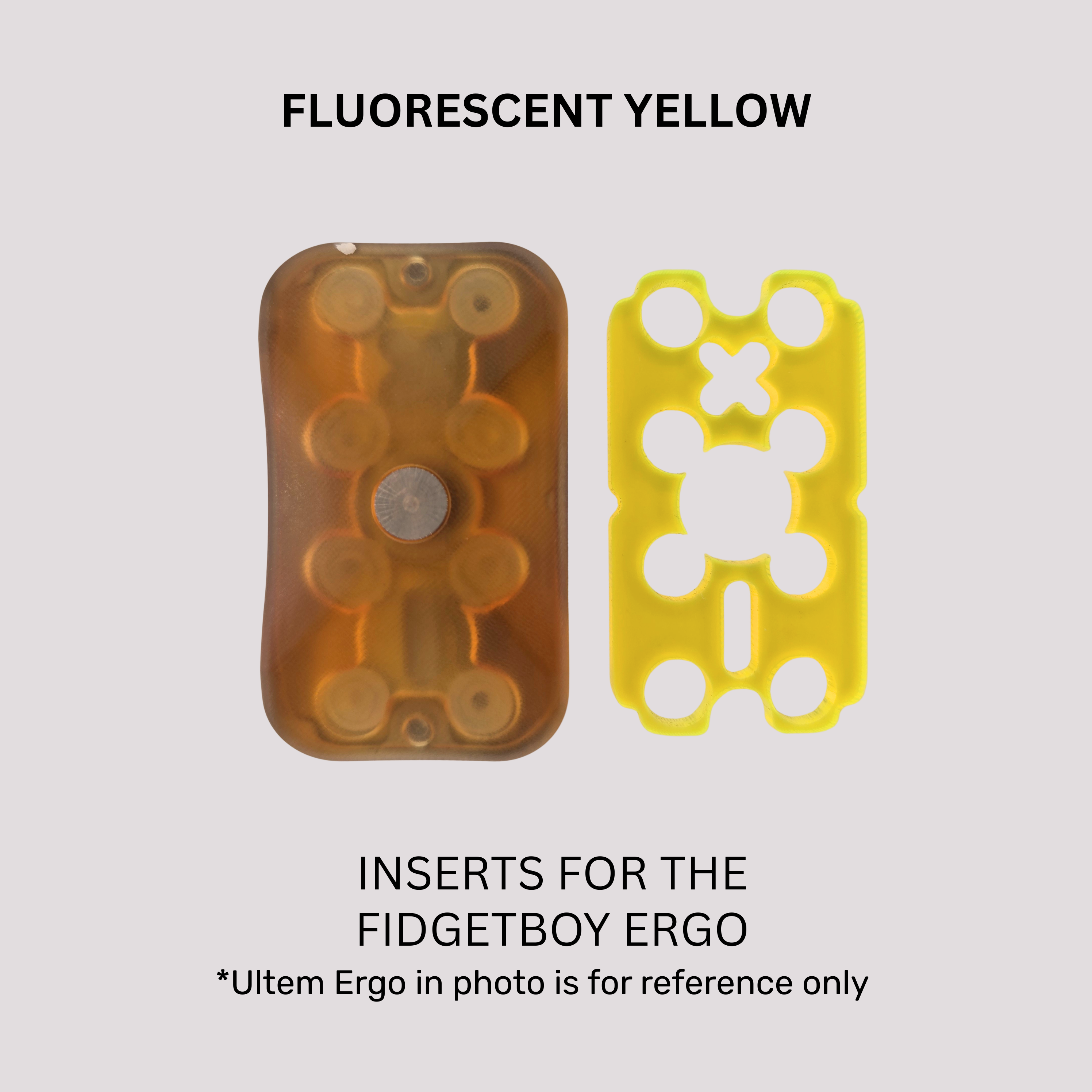 Acrylic Inserts - Ergo by FidgetBoy